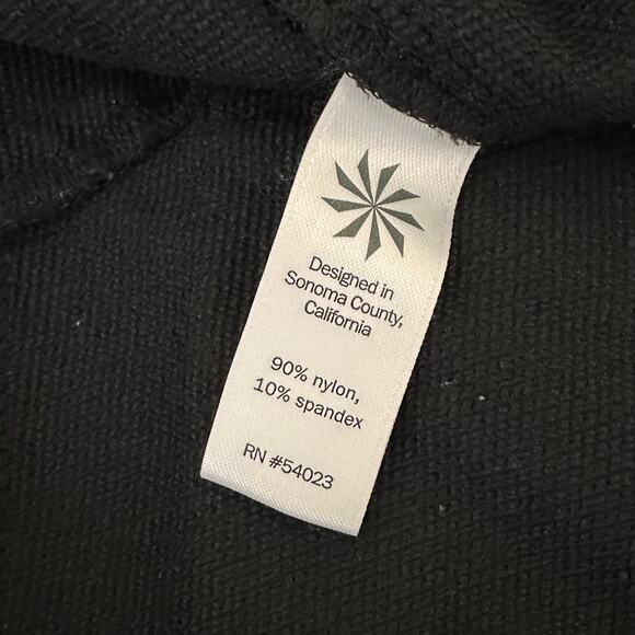 ATHLETA Women's Wander Black Ankle Zip Pant Skinny Size 10 - Picture 9 of 9